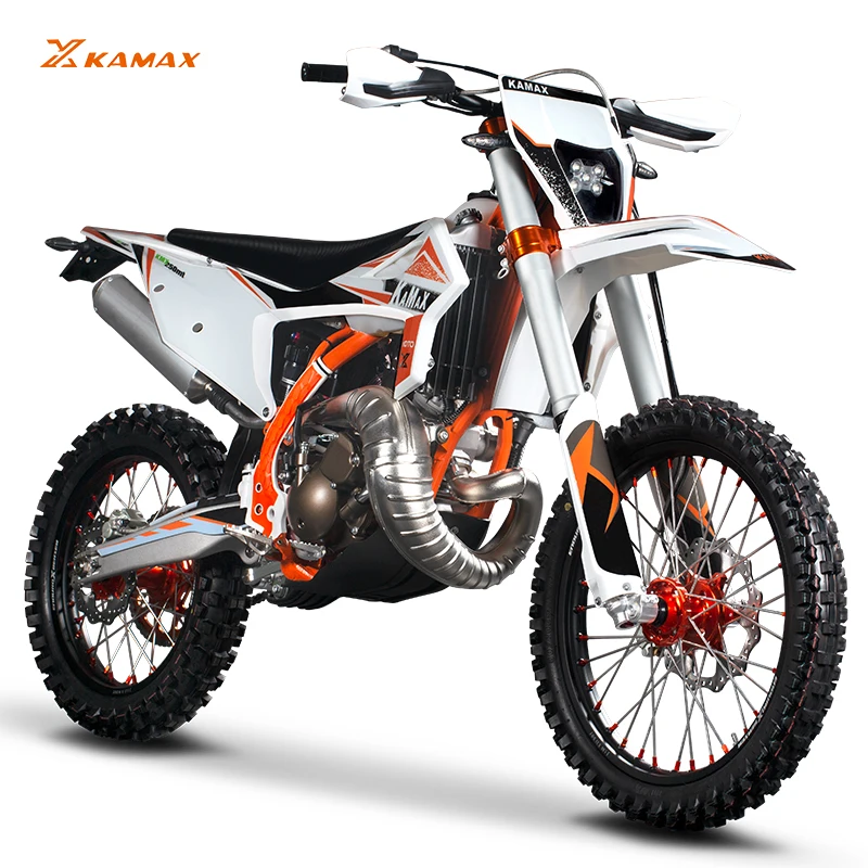 Kamax 2022 high-end Off-road Motocross Enduro Motorcycle 250cc 2 Stroke Dirt Bike for Adults with racing standard