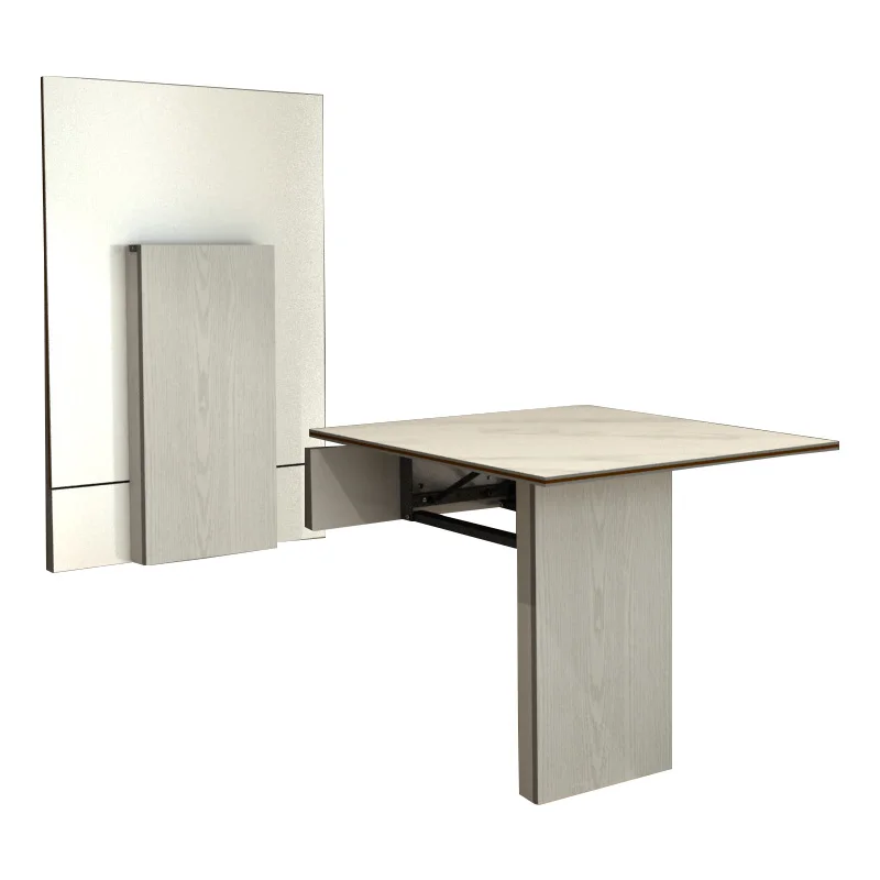 DIY Space Saving Folding Study Desk Frame Multi-Function Wall-Mounted Fold Up Simplicity Computer Table Mechanism For Home