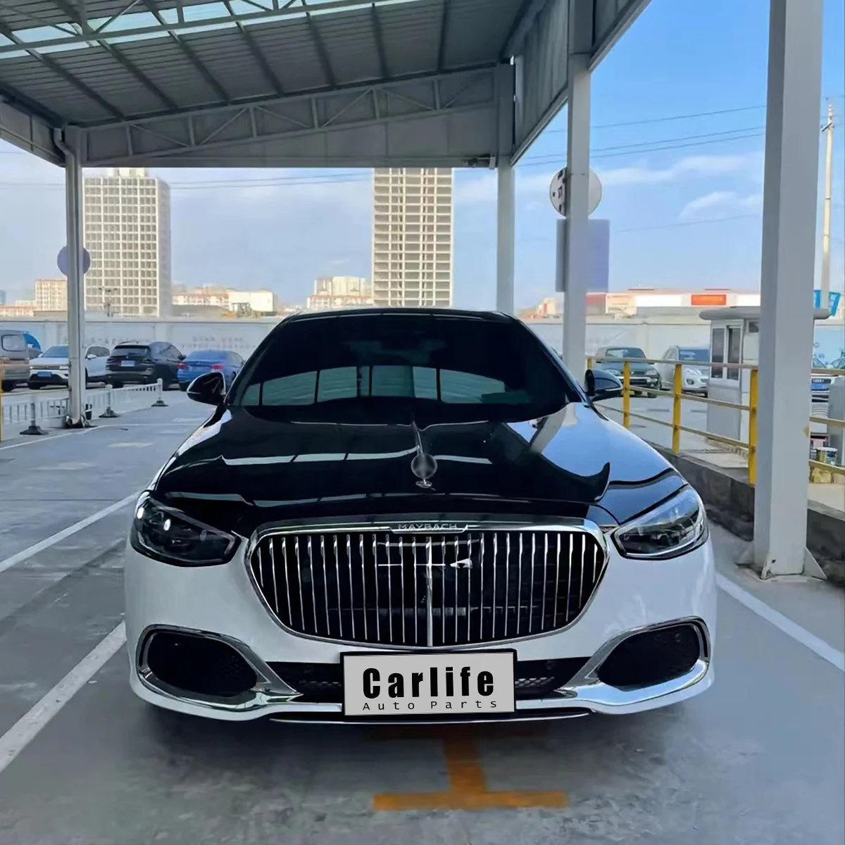 Body kit W223 S class upgrade Maybach model for Mercedes Benz