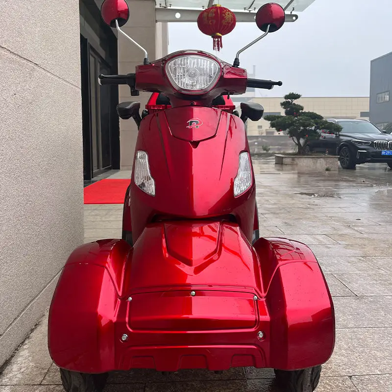 Removable lithium battery four wheels electric bike scooter for adult Max speed 25km/h 1000W 60V20AH Lead acid Mobility Scooter