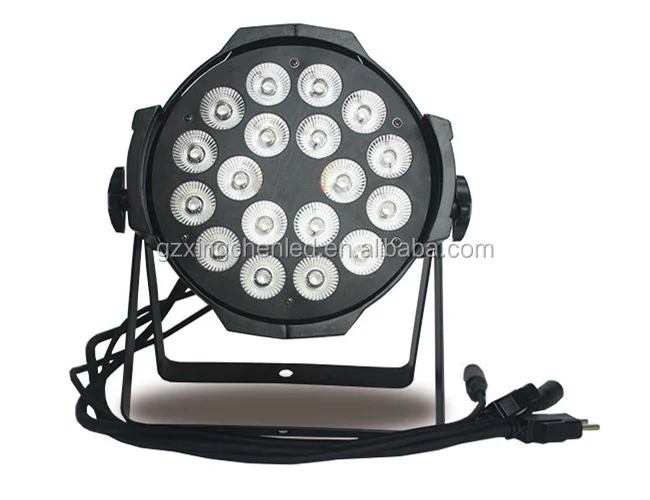 Indoor party disco wedding event dmx 18x10w RGBW 4 in 1 par can wash stage lights