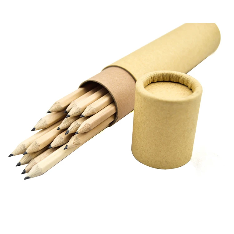 
Hot selling styptic pencil brief wooden cool 0.3mm pencils set 