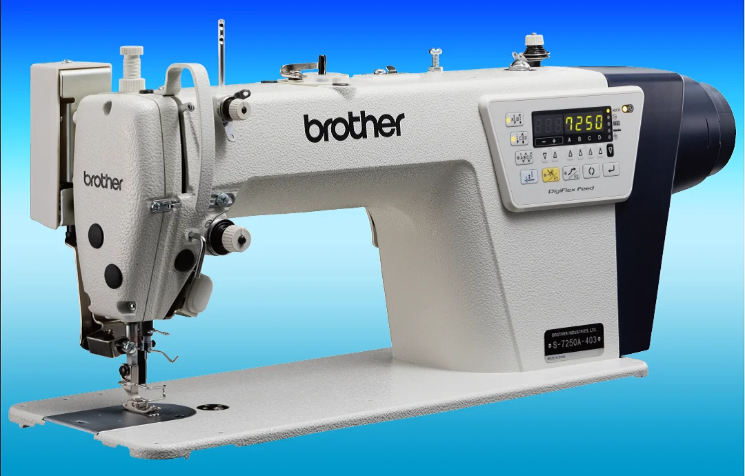 Brother  used S-7250A Digi Flex Feed Direct Electronic Feed Control  Single Needle sewing machine