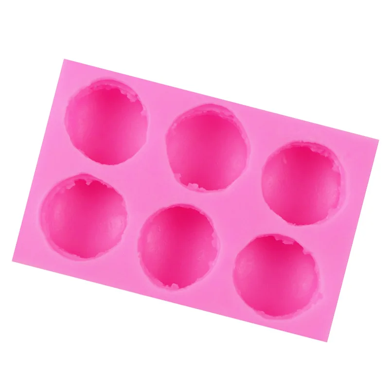 6 Dimensional Macaron Burger Silicone Mold Fondant Chocolate Cake Decoration Mold Baking Pastry Cake Tool Baking Tray Mold