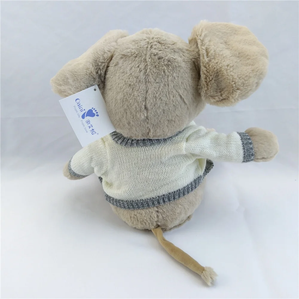 Wholesale Custom High Quality Kids Play Soft Toy Mouse Stuffed Plush Mouse Animal Electronic Music Toys