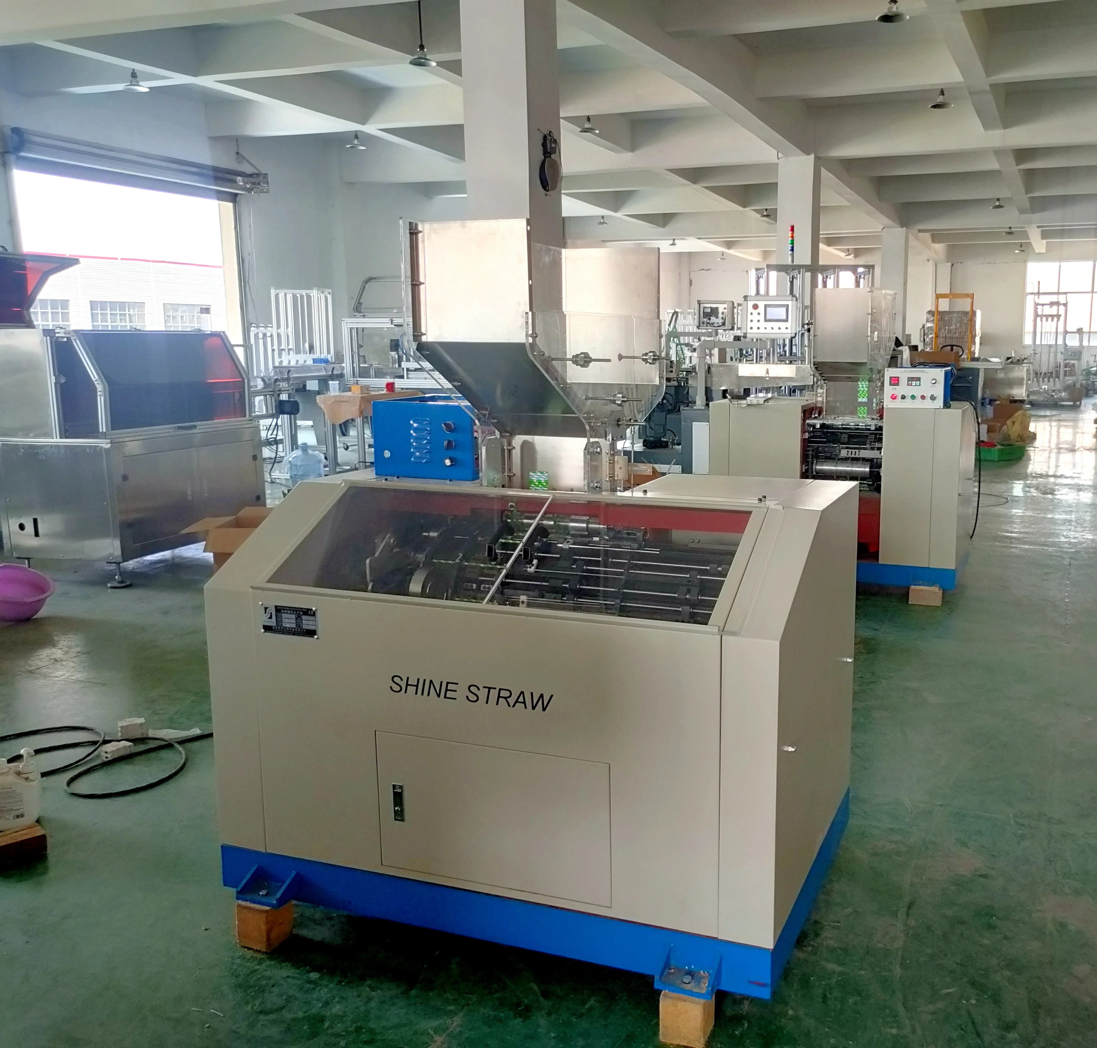 Full Automatic High Speed Paper PLA PP dinking Drink Straw Bending Machine