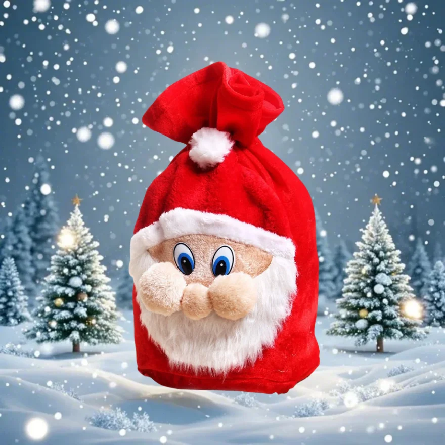 Products Manufacturers direct Christmas ornaments Snowman Santa Claus carry high-grade gift bags