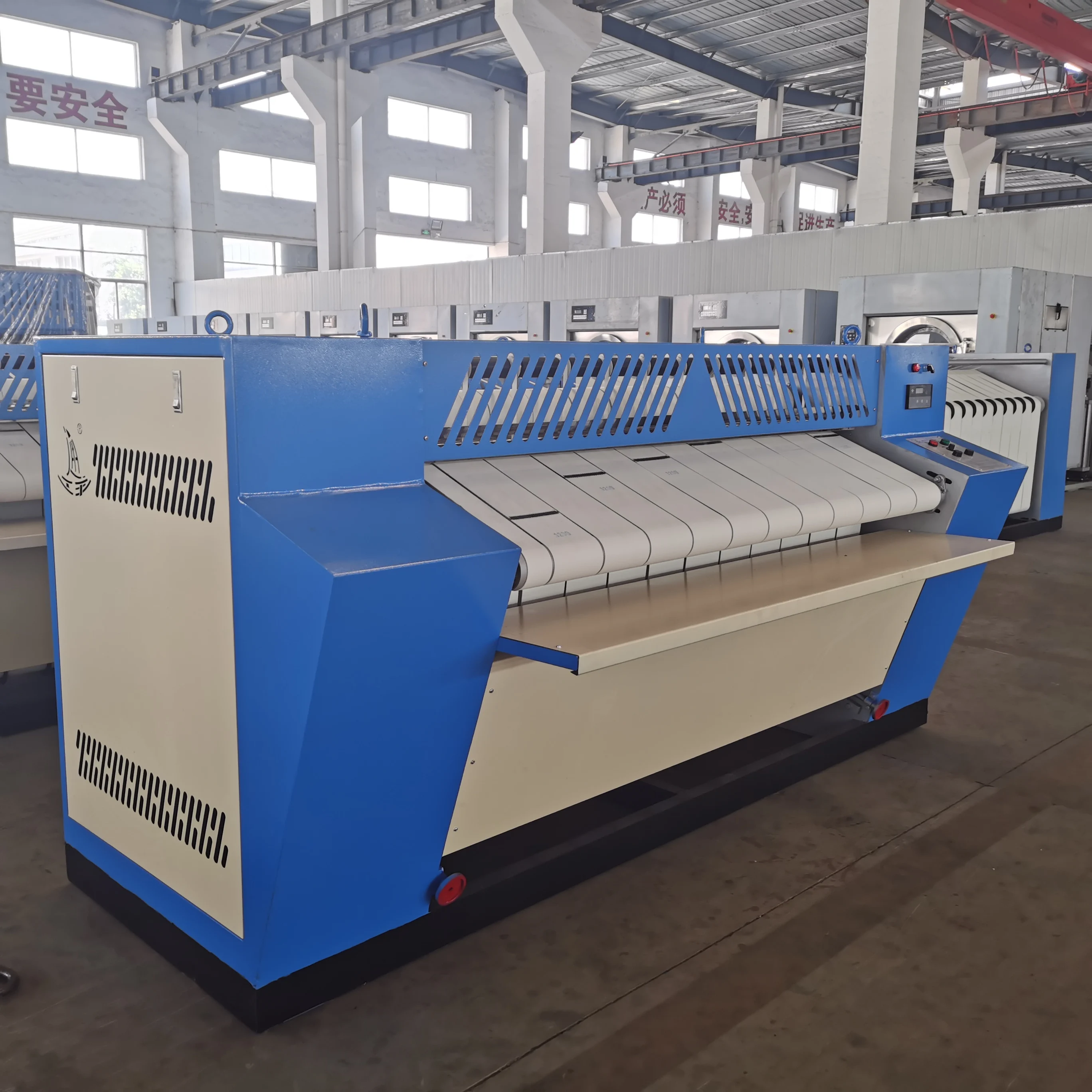 Hotel Laundry Linen Roller Ironing Flatwork Ironer Machine Manufacturer