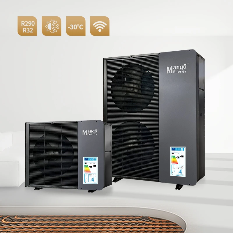 R290 High efficiency heat pump DC inverter heat pump low noise water heater with Wifi air source heat pump