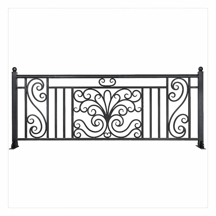 Designs Outdoor Balcony Used Wrought Iron Railings