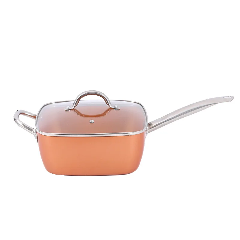 Factory Direct Sale Individual Packaging Bulk Purchase 16Pcs Pressed Cookware Set