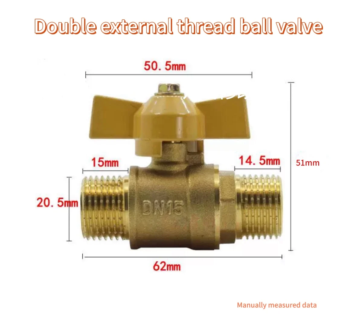Factory Direct Sale Forged Material Brass Ball Valve 1/2 inch Threaded Fitting Brass Gas Valve
