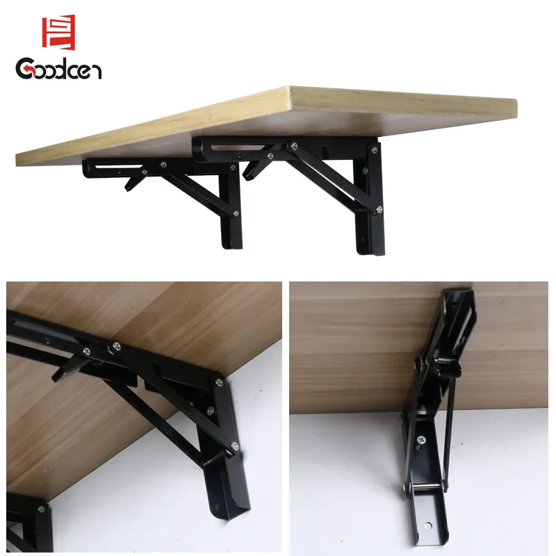 High Quality 90 Degree Heavy Duty Triangle Wall Mounting Metal Shelf Bracket