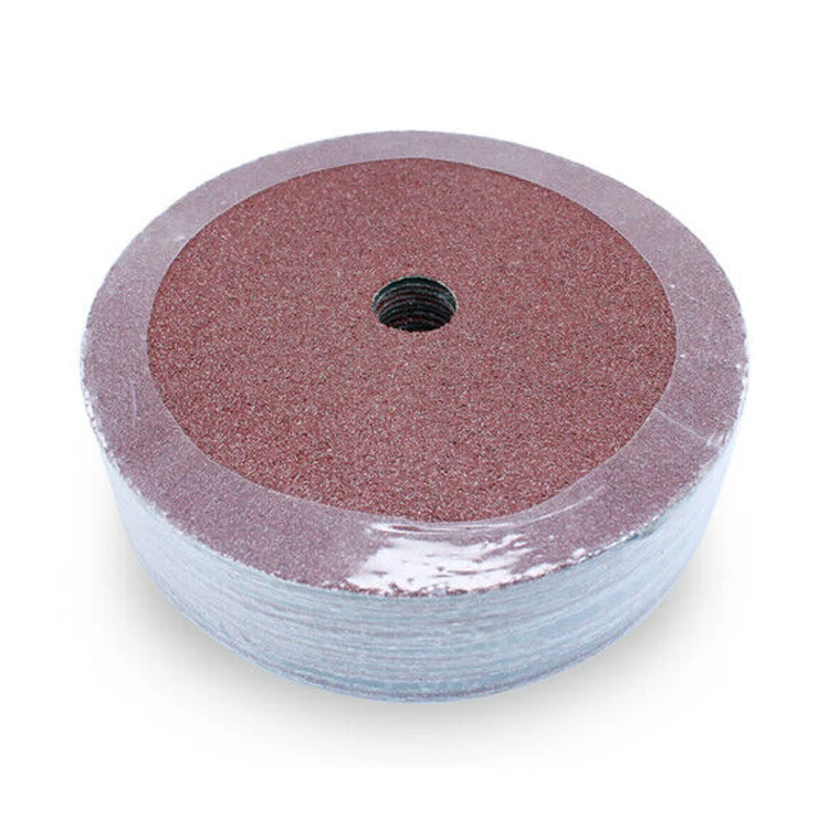 115 mm 4 5inch fiber sanding disc p24 for cast iron