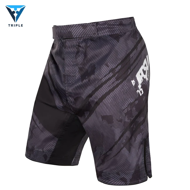 Wholesale high quality color customized logo Jiu-Jitsu fighting shorts mma short fighting shorts