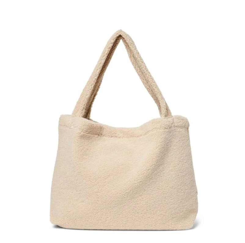 Women Teddy Tote Bag Large Shoulder Bag Top Handle Handbag