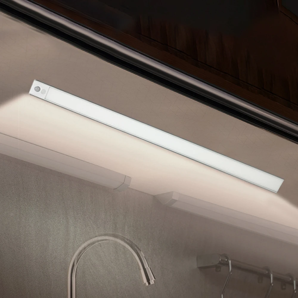 
Led Cabinet Lighting 38 Leds Usb Rechargeable Closet Battery Powered Cabinet Light Wireless Motion Sensor Under Cabinet Light 