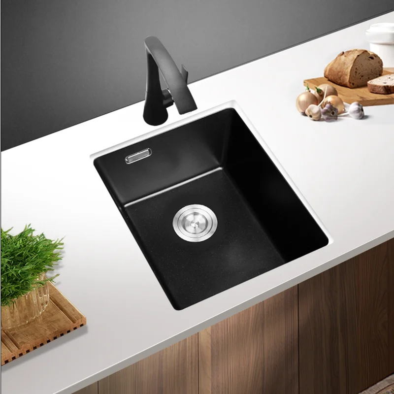 Китай, Vermonhouzz, высококачественная искусственная кварцевая кухонная раковина с одной чашей