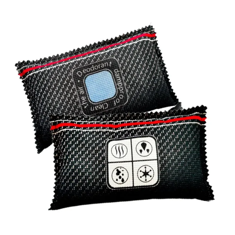 Customizable 400g color changing indicated silica gel reusable car moisture absorber dehumidifier bag