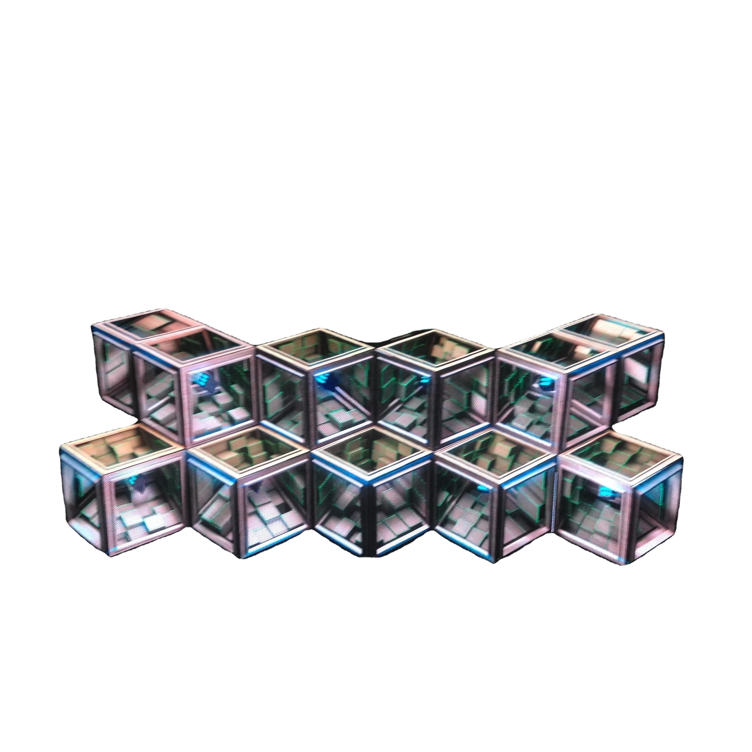 Magic Cube DJ CABINET Square module Customize led  display for night club ktv