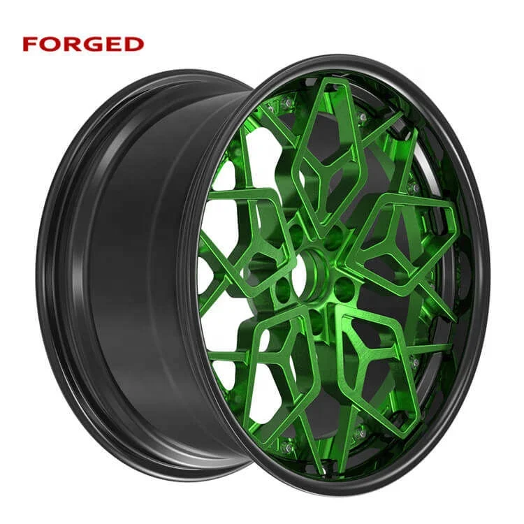 New design 2 piece 18 inch 5x112 forged wheel rim