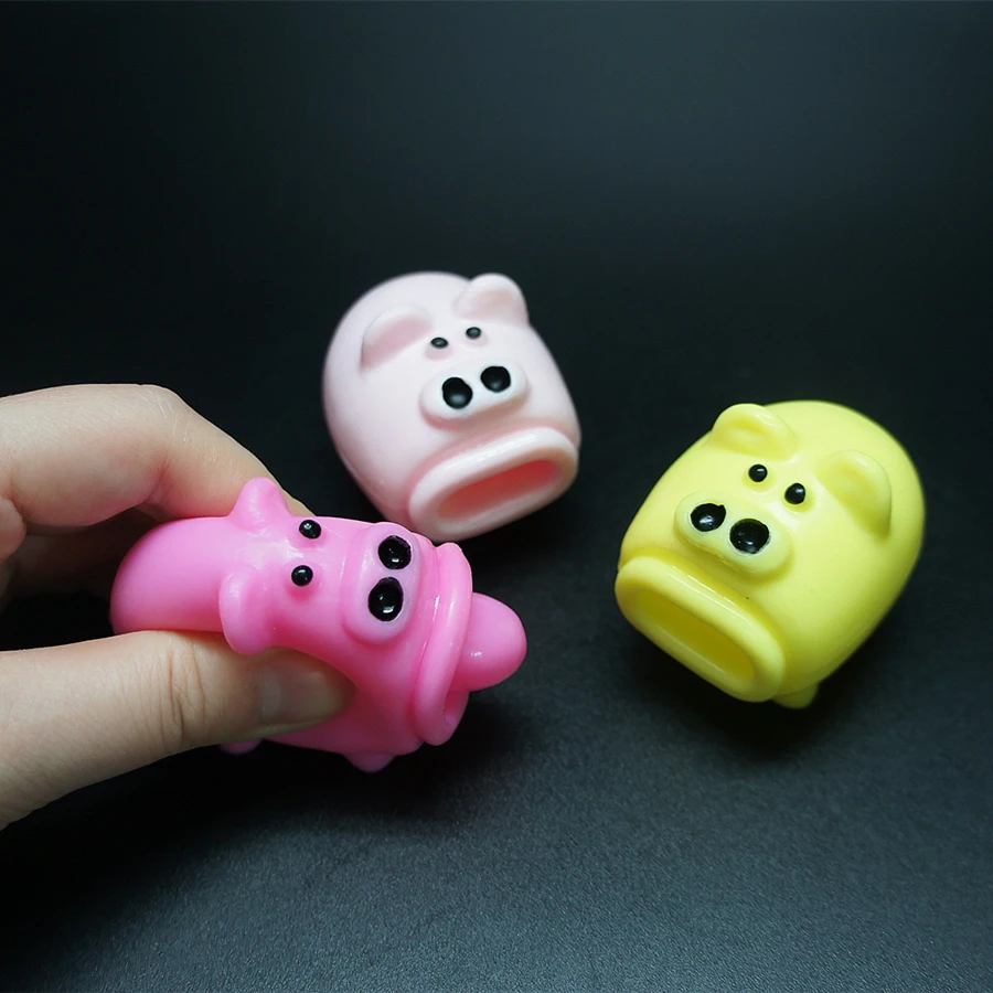 Сжатая игрушка из пластиковой резины и силикона