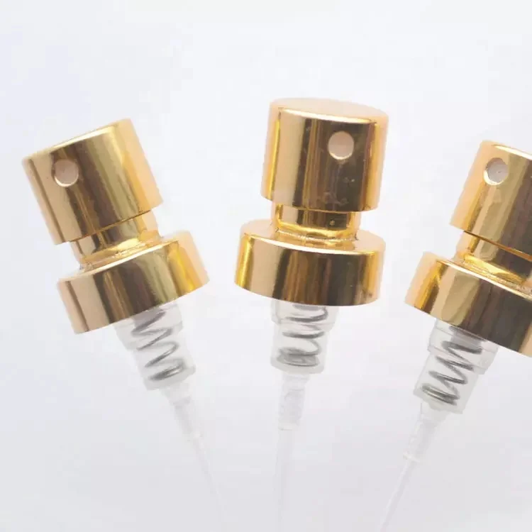 13 15 18 20 tooth perfume bottle spray pump head press anodized bayonet perfume nozzle