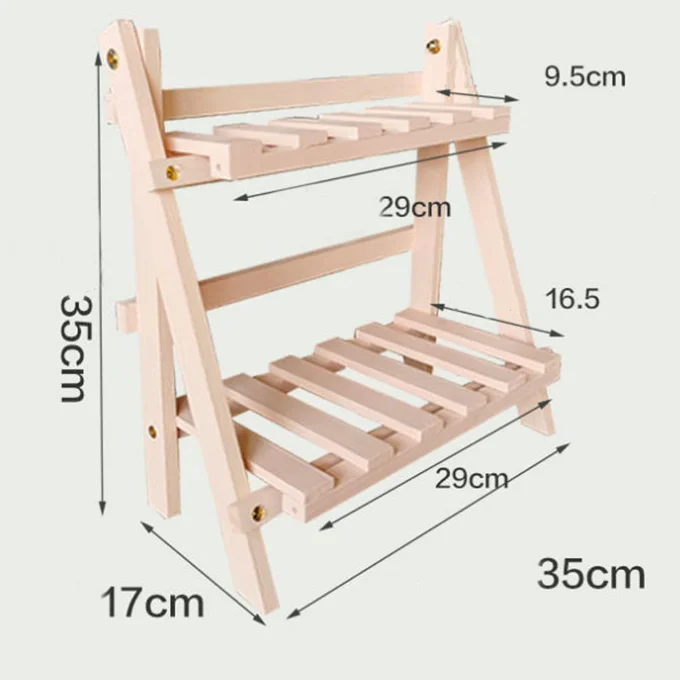 Multi-functional Table Shelf Wooden Book Rack For Desk Decor