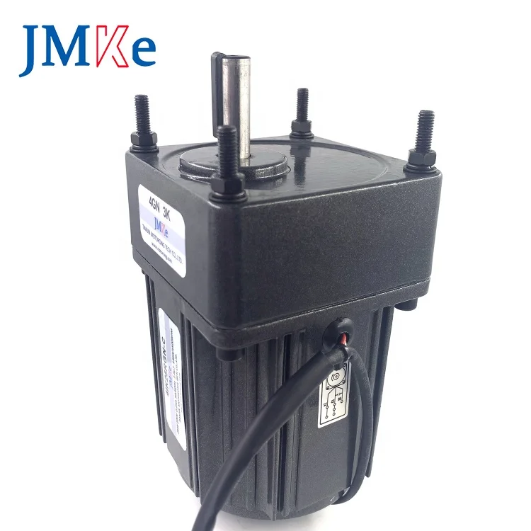 JMKE Cheap gear head motor 220V 25W 10mm shaft motor with gear 4RK25GN-C 4GN gear motor
