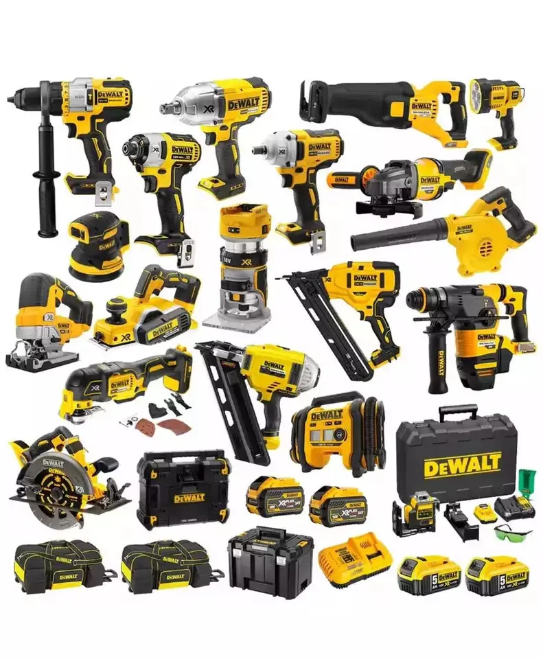 New FOR-DeWalts DCZ2099P2X2-XE 18V/54V 9.0Ah/5.0Ah FlexVolt XR Li-Ion Cordless 20pce Combo Kit Including Brushless