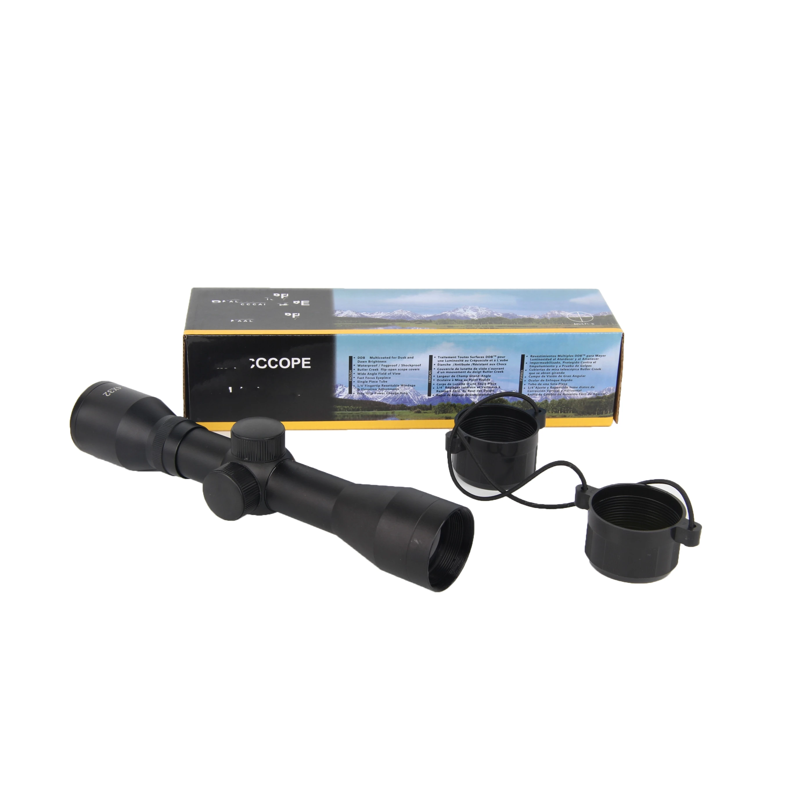 Custom 4X32 Hunting Scope Optical Sight Bright Long Range Scope Fit For 11/20mm Scope for Hunting