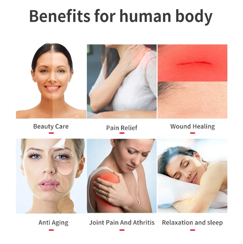 MERICAN near infrared LED light anti-aging relieving fatigue 630 660 810 830 850 whole body red light therapy laser