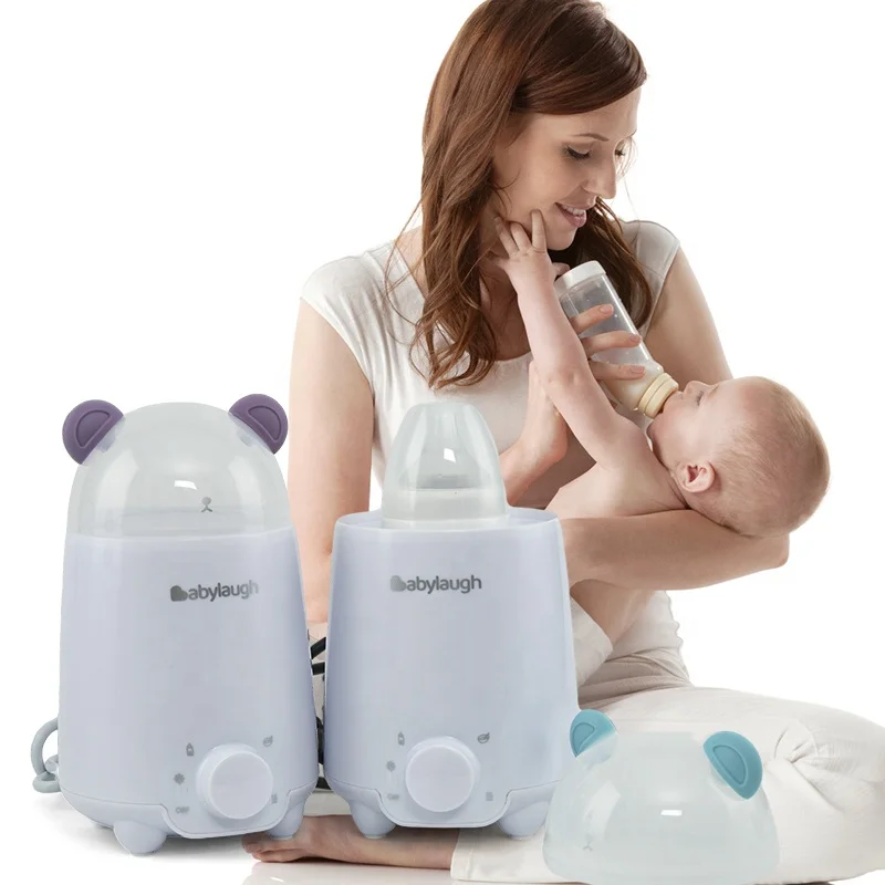 Portable BPA-Free Silicone Breast Milk Bottle Warmer Fast Heating Multi-Function Electronic Baby Bottle Warmer Food Grade