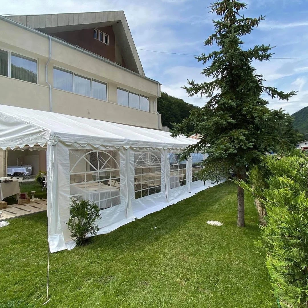 Guangzhou big commercial trade show barnum tent outdoor large exhibition warehouse tents for events factory price