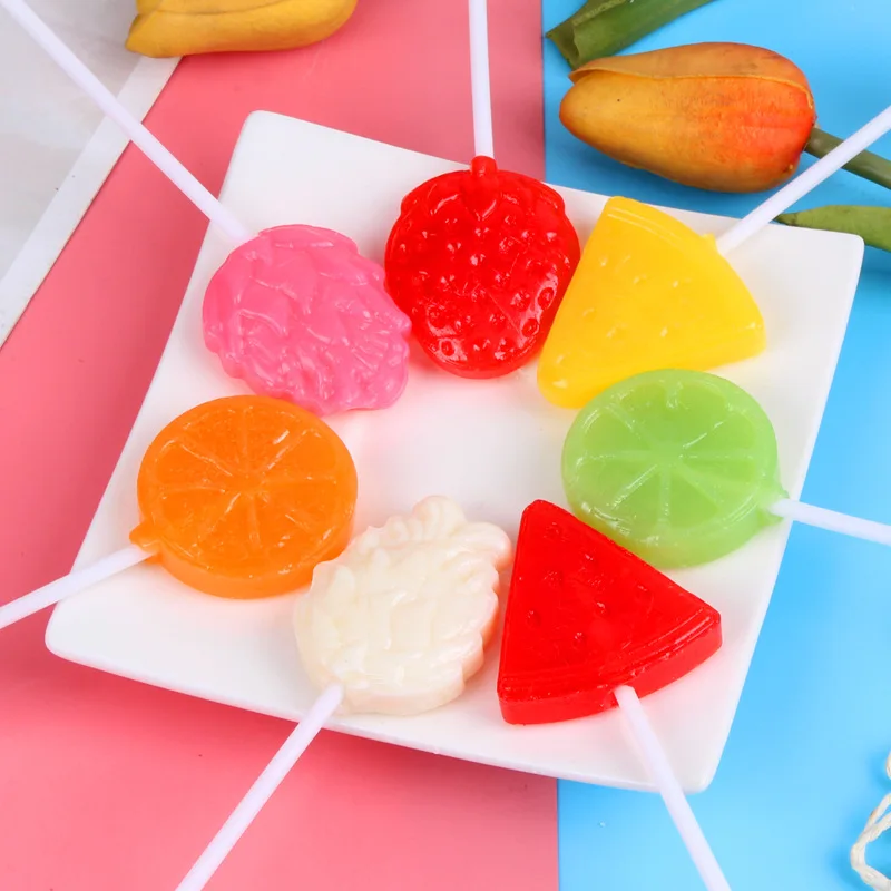 Оптовая продажа Заказные леденцы в форме фруктов кислые пряные соленые горькие и безвкусные ароматы упакованные коробки для взрослых детей