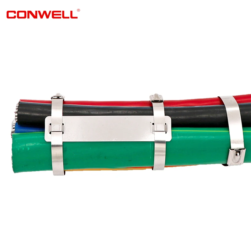 Маркеры для кабелей из нержавеющей стали с прорезями кабельных