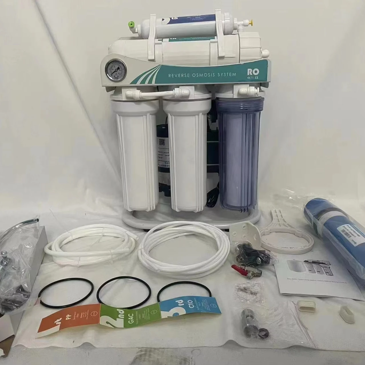 7stages 600GPD Reverse Osmosis Water Filter System  RO membrane water purifier