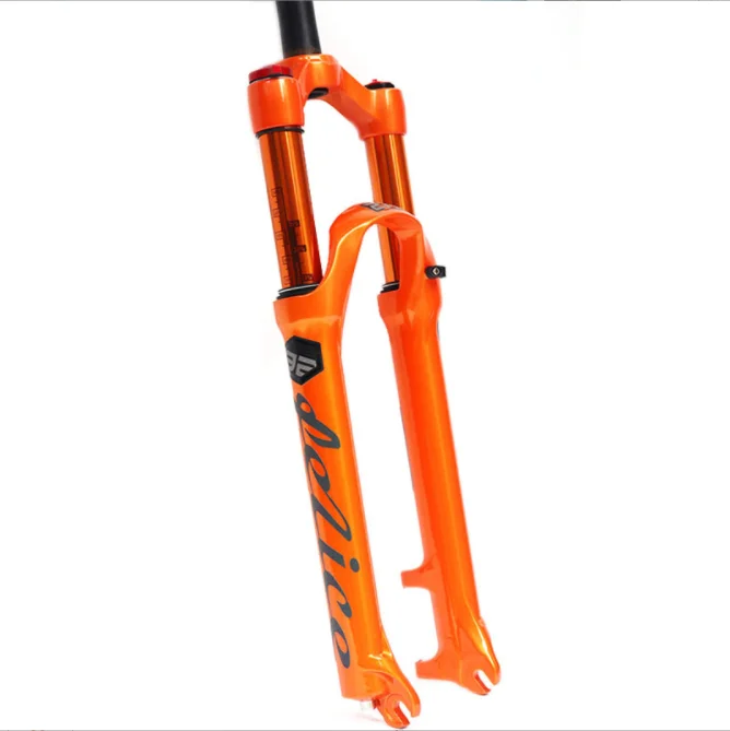 Mountain bike double air chamber front fork damping tortoise and rabbit adjustment 26 27.5 air pressure shock absorber