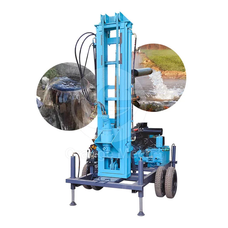 ORME Multi-function Diesel Engine Drill Rig Crawler Dth Bore Well Drill Water Machine Price