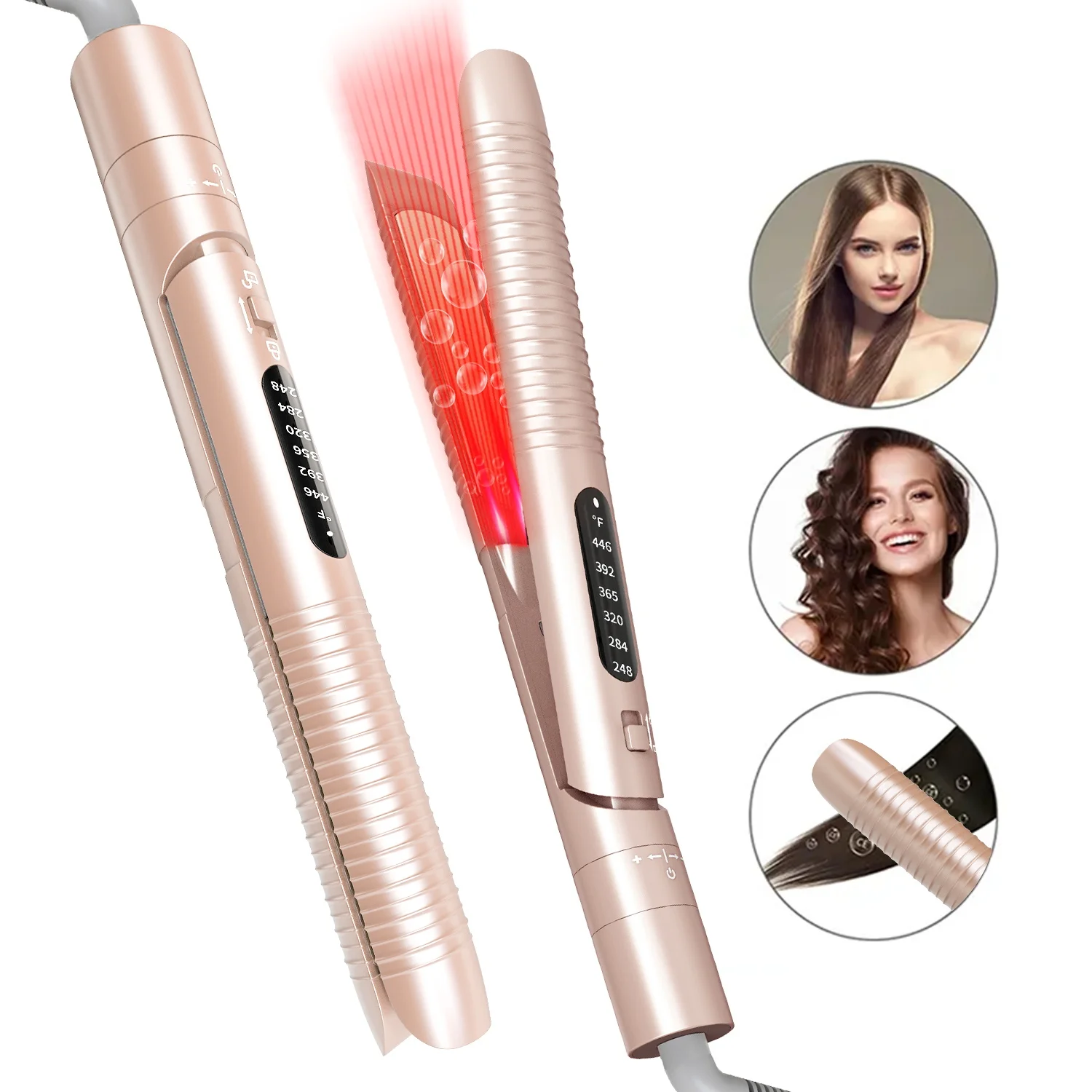 Mesky chinese hair protein lady care product ionic global beauty ceramic high temperature hair straightener