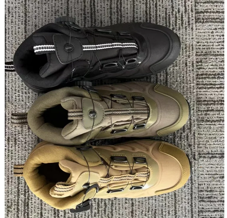 DFE02 low cut ESDY summer training sports shoes high cut ankle boots 3 seasons tactical boots