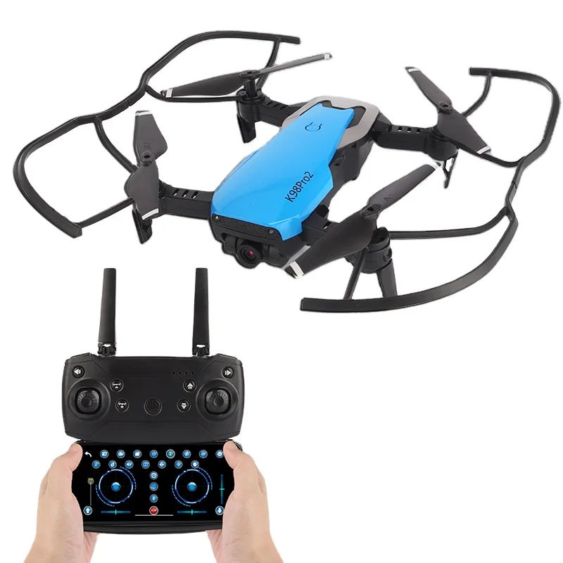 K98 Pro drone with 4K dual HD camera LED mini remote control drone aircraft remote control radio remote control aircraft