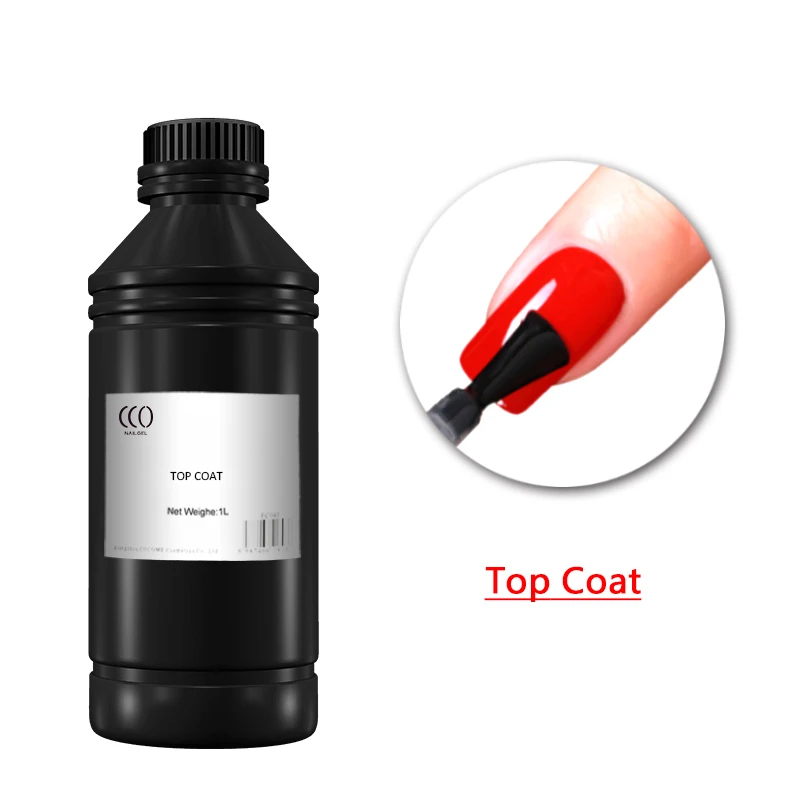 CCO  factory free samples private label glitter base gel top coat base coat set uv gel crystal top coat