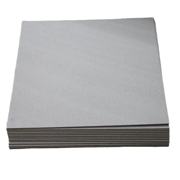 800GSM 850GSM 900GSM 950GSM Double Grey Board Book Cover 1.5mm 2mm 2.5mm Clothing Label Hanger Chip Board