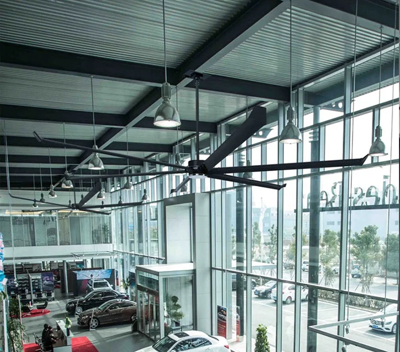 14FT modern bldc  ceiling High Air Volume Low Power fan