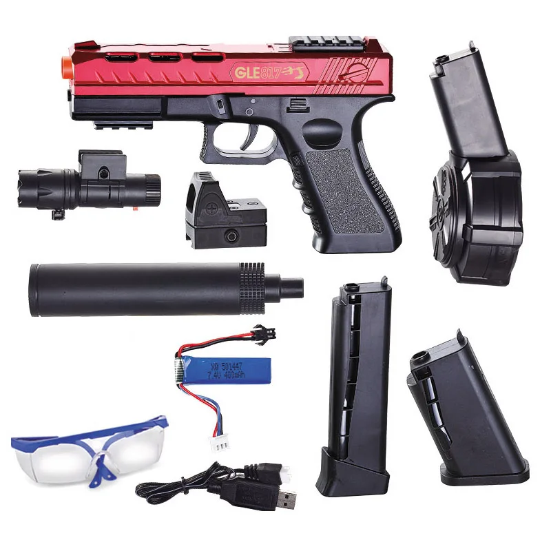 2023 Wholesale Popular Toy Guns Electric Gel Ball Blaster Automatic Splatter Orbeezs Beads Gun Boys Gift pistola de hidrogel