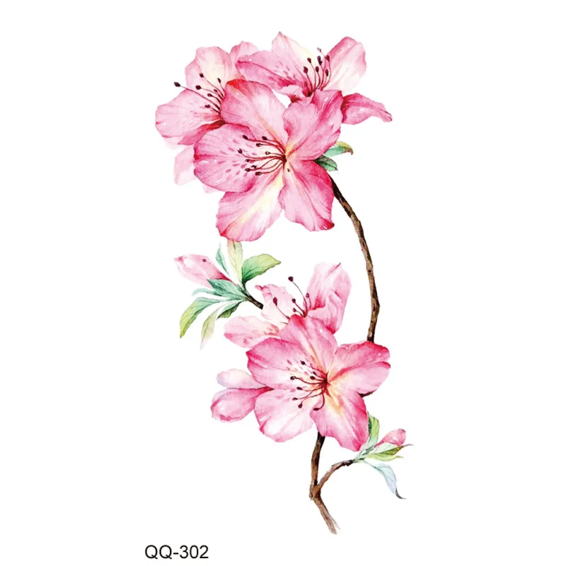 New Wholesale Colorful Design Waterproof Custom Tattoo Stickers Private Label Fake Tattoo for Girls