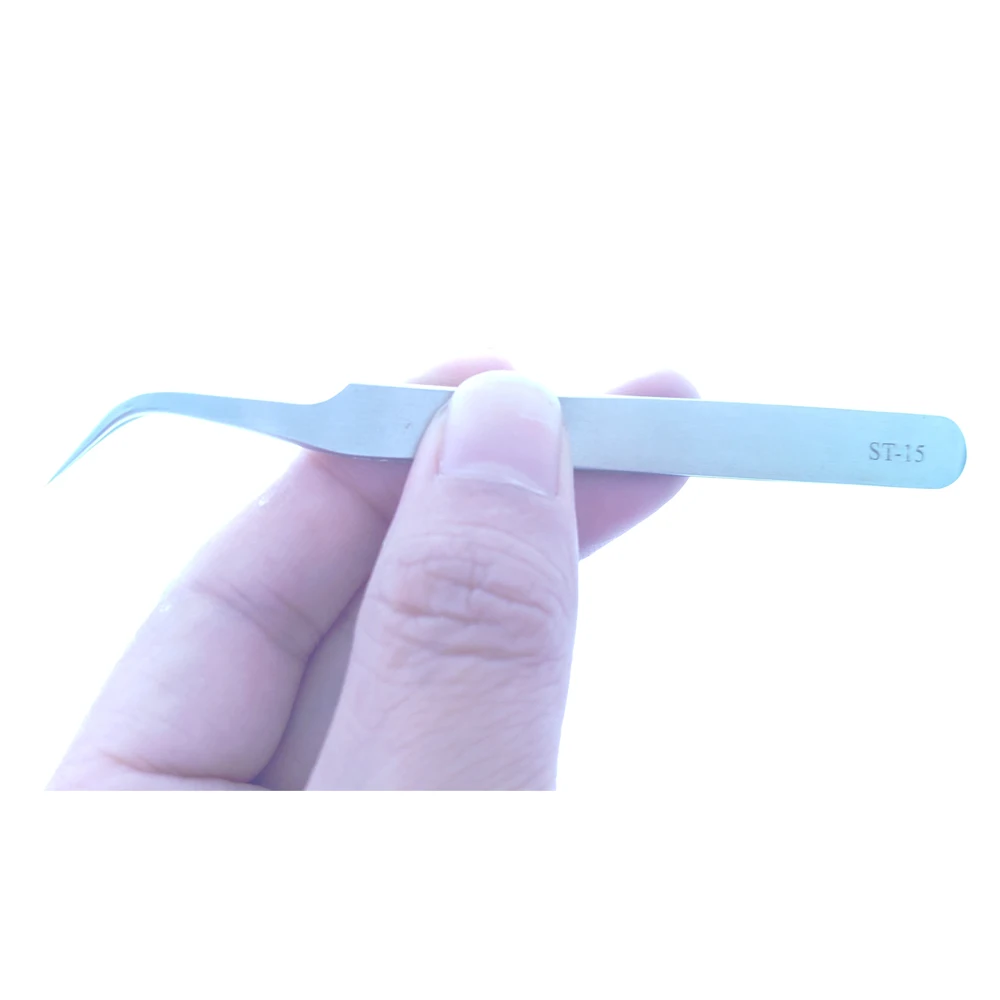 St-15Stainless стали локоть пинцет пинцеты для ресниц