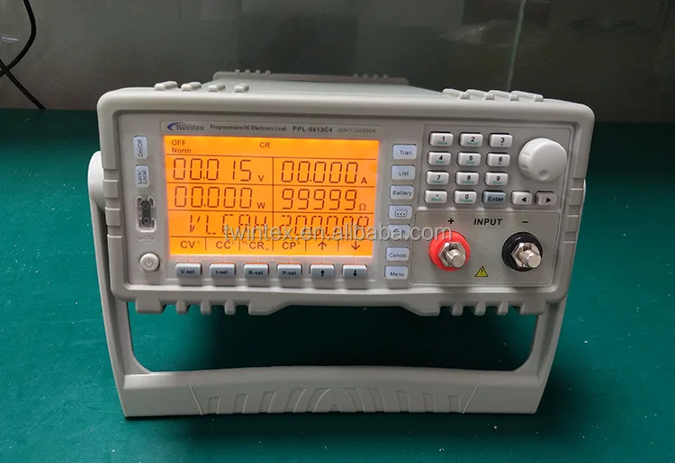 TWINTEX PPL-8613B2 500 V 30A Программируемый Высокой мощности 600W электронная нагрузка постоянного вольт для лабораторных