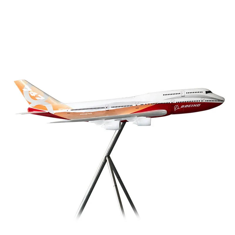 120cm Boeing Airline B747 1/58 Large Scale Hanging Model Aircraft for Display